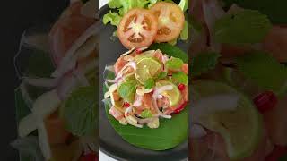 CEVICHE DE SALMON  HEALTHY FOOD lorensaguiguit [upl. by Noloc]