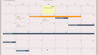 Basecamp Demo  Calendar [upl. by Nabe]