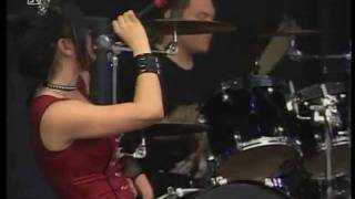 Evanescence  Taking Over Me amp Bring Me To Life Live at Rock Im Park 2003 [upl. by Jillayne]