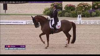 Dreaming a dream by DressageampMusic  Cathrine LaudrupDufour amp Bohemian  GP Dressage Freestyle [upl. by Krasner]