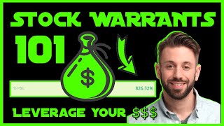 What Are Stock Warrants EXPLAINED  How To BUY STOCK WARRANTS LIVE For Beginners [upl. by Lulu]