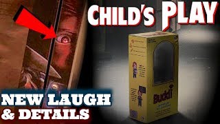 Childs Play 2019 Chuckys Laugh Footage Description amp MORE [upl. by Nueoht]