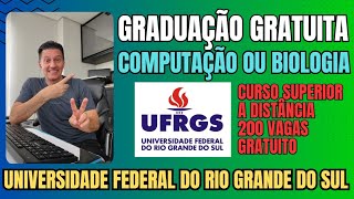 GRADUAÇÃO EM COMPUTAÇÃO OU BIOLOGIA GRÁTIS ESTUDE A DISTÂNCIA  Conheça os detalhes [upl. by Nodyarg]