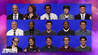 The 2019 Tournament of Champions Lineup  JEOPARDY [upl. by Marika130]