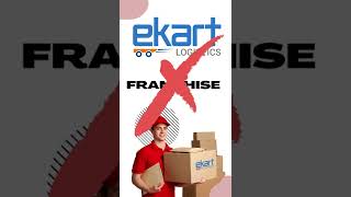 Ekart franchise enquiry ekartfranchise ekartfranchisebusiness shorts [upl. by Laehpar]