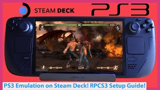 PS3 on Steam Deck RPCS3 Steam Deck Setup Guide and Tutorial Play PS3 EmuDeck Emulation Today [upl. by Eciuqram]