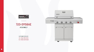 Nexgrill 4Burner Deluxe Gas Grill with a Searing Side Burner 7200958AE [upl. by Fishman848]