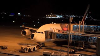 Emirates Airbus A380  Brisbane to Dubai  Business Class [upl. by Lamrert793]