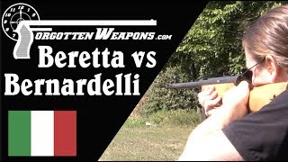 SMG Comparison Bernardelli VB vs Beretta Model 4 [upl. by Neehsas370]