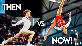 Gymnastics THEN vs NOW [upl. by Guss498]