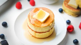 KETO PANCAKES  THE BEST Japanese Souffle Pancake Recipe For Keto  ULTRA THICK amp FLUFFY [upl. by Joe630]