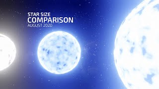 Star size comparison 2020 updated [upl. by Aire]