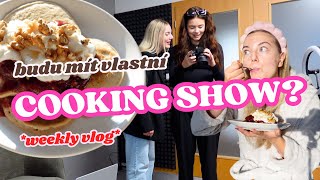 BUDU MÍT VLASTNÍ COOKING SHOW  VLOG [upl. by Ahsenyt]