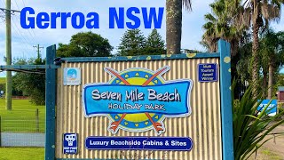 Camping at Gerroa Seven Mile Beach Holiday Park [upl. by Nevart644]