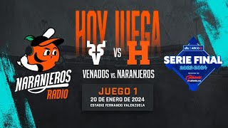 Venados de Mazatlán 🦌 vs 🍊 Naranjeros de Hermosillo 📻 [upl. by Junius]