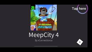 How to leave Meepcity 4 on Roblox also called the hacked meepcity by my friend 💀for phone ipad [upl. by Aara]