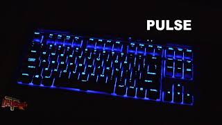 Corsair K63 Keyboard Lighting Effects [upl. by Payton340]