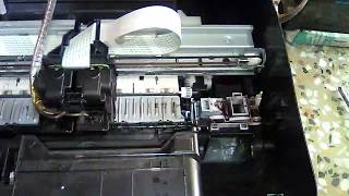 Canon mg2570 ink absorption mat full error resolved reparing tank custom printer [upl. by Malissia947]