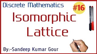 Isomorphic Lattice  Discrete Mathematics in Hindi [upl. by Oruhtra141]