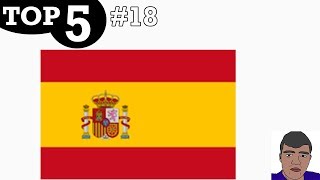 TOP 5 TV CHANNELS 18  Spain [upl. by Anavi]