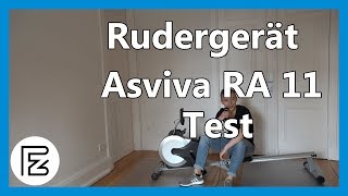 Rudergerät ASVIVA RA11 im TEST [upl. by Eneryt]