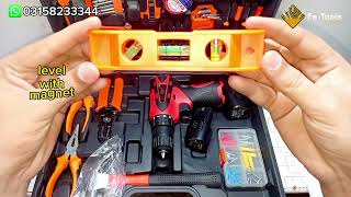 Best Drill Multi Tool Kit  Cordless Drill Machine  Ultimate Cordless Drill Kit for Home Projects [upl. by Petrick]