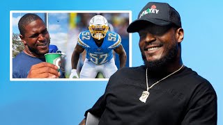 Denzel Perryman Reacts To His Best NFL Moments  LA Chargers [upl. by Onailerua]