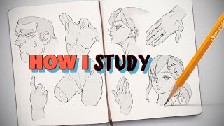 🎓 HOW I STUDY DRAWING [upl. by Gert855]