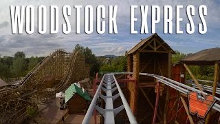 Woodstock Express  Walibi RhôneAlpes  Onride [upl. by Felix]