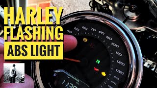 Why is ABS light flashing on my Harley Davidson Softail amp Sport Glide [upl. by Rillings]