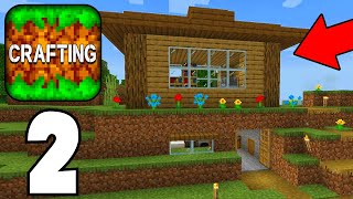 Crafting and Building 119  Survival Gameplay 2  FIRST SURVIVAL HOUSE [upl. by Ahsielat]