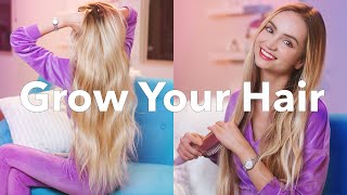 Grow Long Hair  Your Scientific Hair Growth Guide [upl. by Aihsat]