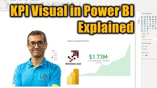 Create a custom KPI Card in a Power BI report [upl. by Fauman]