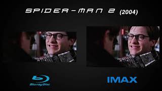 SpiderMan 2  Peter Gets His Powers Back Scene  BluRay Vs IMAX [upl. by Olocin]