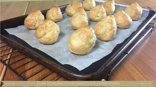 How to make profiteroles [upl. by Rafaelia]