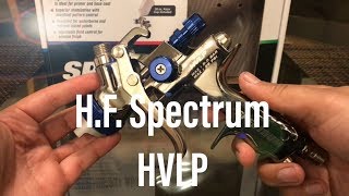 Harbor Freight Spraygun Review Spectrum HVLP [upl. by Atinihs]