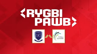 Ysgol Glantaf v Coleg y Cymoedd  Rygbi Pawb  S4C [upl. by Novled]