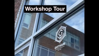 Woodworking Shop Tour  Gotham Woodworks [upl. by Otir202]