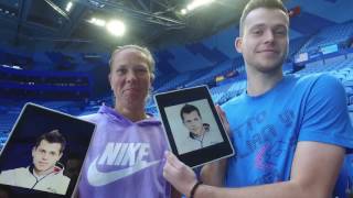 Team Czech Republic Hopman Swipe  Mastercard Hopman Cup 2017 [upl. by Giorgio]