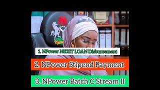 NPOWER NEWS TODAY NEXIT Training Disbursement amp Batch C Stream 2 Updates January Stipend Payment [upl. by Nnylesor]