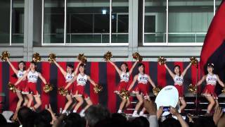 ２０１４年春慶應優勝祝賀会（MAJORETTES） [upl. by Claman]