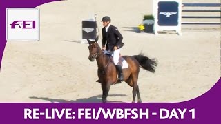 ReLive  FEIWBFSH  World Breeding Jumping Chps f Young Horses  7yearold horses [upl. by Nahshu]