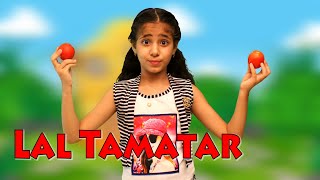 Aaha Tamatar Bada Mazedar  Lal Tamatar Gana  Hindi Poem For Kids  लाल टमाटर  Hindi Rhymes [upl. by Ponton171]