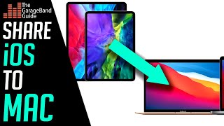 How to Share GarageBand Projects from iOS to Mac [upl. by Aneetsirk]