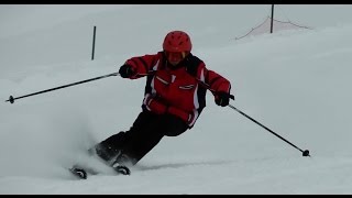 Na krawędziach  carving ski lesson  best of skiing EDIT full movie [upl. by Notsla]