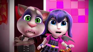 😱 Haunted House 🎃 HALLOWEEN Special  Talking Tom Shorts 47 [upl. by Ahsitil]