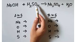 How to balance NaOH  H2SO4→ Na2SO4 H2O [upl. by Senzer]