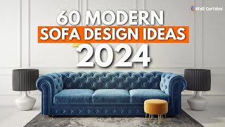 60 Modern Sofa Design Ideas 2024  Modern Wooden Sofa Set Design  Corner Sofa [upl. by Nyleahcim]