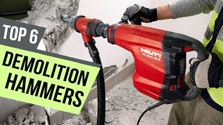 6 Best Demolition Hammers 2019 Reviews [upl. by Nnaitak977]