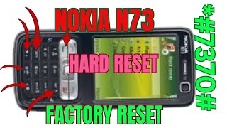 Nokia n73 hard resetall Nokia N series hard Rest [upl. by Nnaeiluj600]